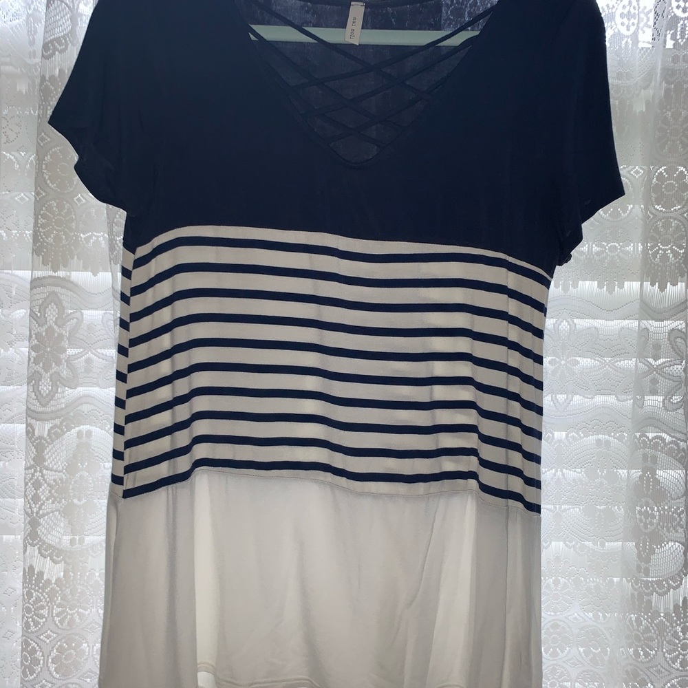 💛Color Block Top - Picture 4 of 5